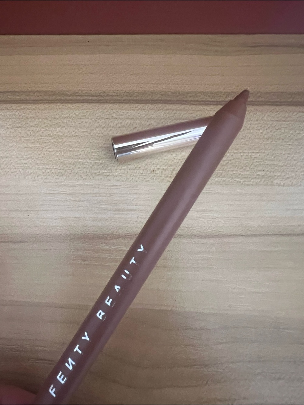 Fenty Beauty traced up.. pnut butter lip liner NEW